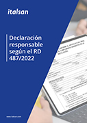 Declaración responsable según RD 487 Italsan declaración responsable según RD487